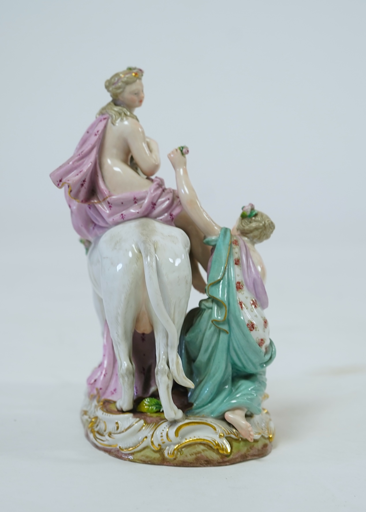 A Meissen group of Europa and the Bull, late 19th century
